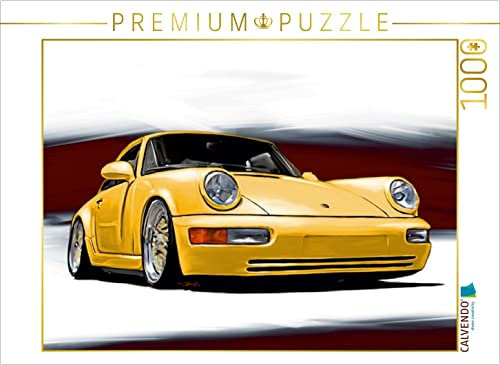 CALVENDO Puzzle Porsche 911 / 964 1000 Teile Lege-Größe 64 x 48 cm Foto-Puzzle Bild von Reinhold FineArt