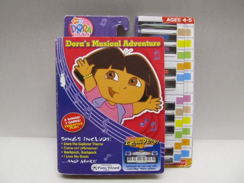 I Can Play Piano Software - Dora's Musical Adventure