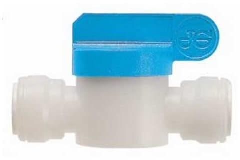 Valvola di arresto + raccordo di giunzione John Guest femmina, Ø 12 mm