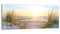 DEQORI Glasbild Acrylglas | Motiv Abendsonne an der Ostsee | horizontal einteilig 125x50 cm | schöne Dekoration | Wandbild für Wohnzimmer, Schlafzimmer, Flur & Küche | moderne Wanddeko
