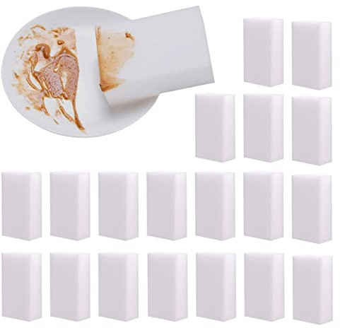 Gomma – Cuscinetti magici universali extra spessi – Gomme per cancellare – Spugna bianca doppia per la pulizia della casa nano