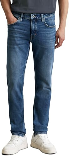 Marc OߴPolo Herren Jeanshose mit Stretch-Anteil Shaped Fit, Blau (Retro Blue Wash), W34/L34