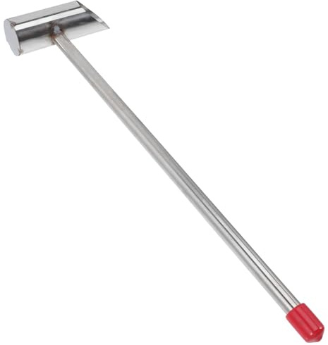 HOMOBABE Paletta Multifunzione in Acciaio Inossidabile per Zucchero, Cucchiaio Riutilizzabile Manico lungo Ergonomico per Macchina per Marshmallow, Accessorio per Uso Colore Colore Casuale