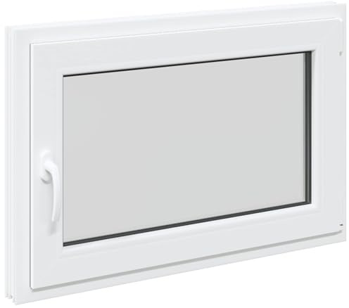 vidaXL Ventana de sótano oscilante y abatible RISOR 90 x 50 cm