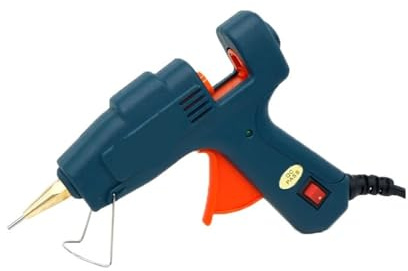 7 mm 1,3 mm limpistol, utbytbart munstycke i ren koppar med 7 mm limstift För snabb reparation av konstnärshem(SET-A 1.3mm)