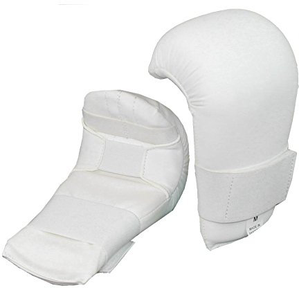 S.B.J - Sportland Karate Kumite Faustschützer weiß, Gr. XL