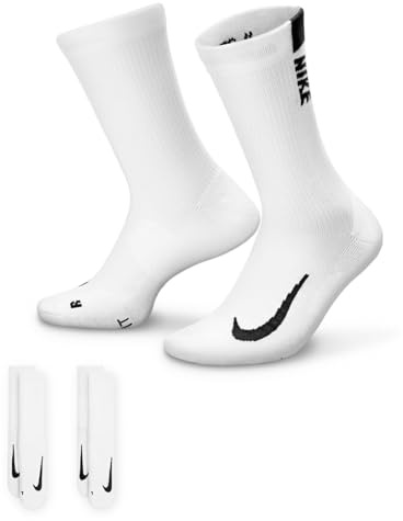 Nike Multiplier Crew Socken White/Black S