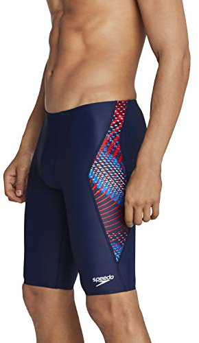 Speedo Costume da Bagno da Uomo Jammer Powerflex Stampato Team Colors Swim Slip
