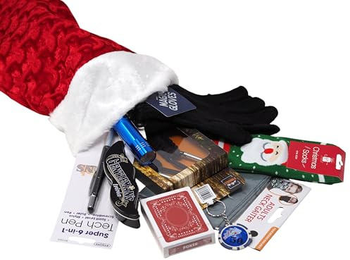 Blue Whale Gifts Men's Pre Filled Christmas Stocking Stuffed With 10 Gifts