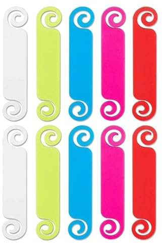Etichettatura cavi, Etichetta adesiva for cavi Reti impermeabili Indicatore di fascette for PC Segni marcatura(10 Piece Set)