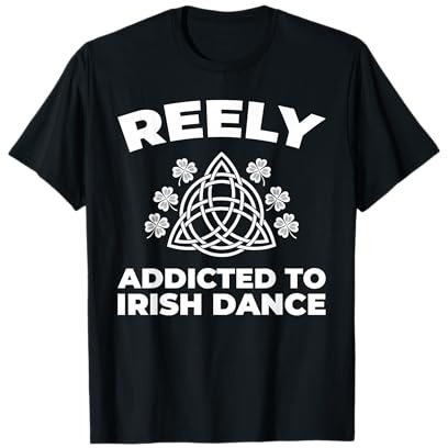 Irlandesa Tradicional - Bailarín Irlanda Céili Baile Danza Camiseta