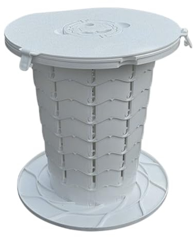 Toilette Portatile Per Auto - Toilette Da Campeggio All'aperto Capacità Di 881 Libbre, Vasino Leggero Con Secchio Per Sedile Con Coperchio | Soluzione Igienico-sanitaria Da Viaggio Per L'uso Sul Comod