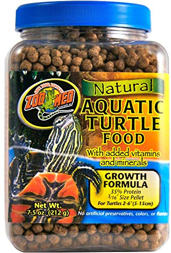 Zoo Med Natural Aquatic Growth Nourriture pour Tortue 212 g