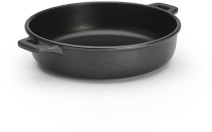 De Buyer - Sautoir antiadhésif à 2 anses CHOC EXTREME - Diamètre 28 cm -, Noir