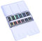 Etchr Perlglanz-Aquarell-Set mit 12 Stück, vielseitiges Aquarellfarben-Set, 12 metallische Aquarellfarben, 12 metallische Aquarellfarben