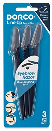 DORCO Line-Up Razor for Men - Ultimate Grooming Tool for a Smooth and Refined Look (1 Pack)