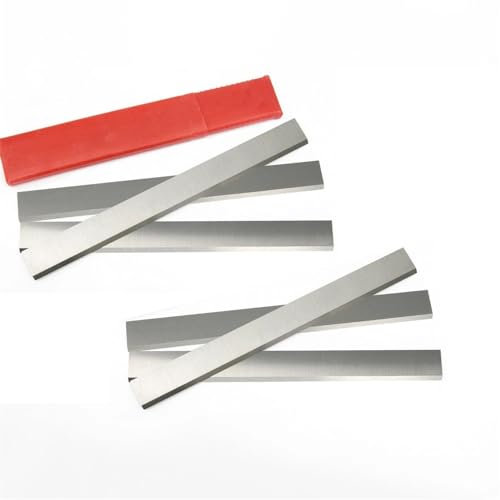 6 Stücke 3x30x260mm Hobelmesser W4 HSS, Für Kiefer Zum Schneiden, Corkwood Und Allgemeines Hartholz