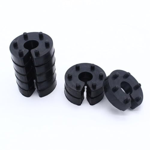Gettimore Suspension Travel Limiter Clip and Bumper Pad, 13mm and 16mm Stopper, 8-Pack Car Suspension