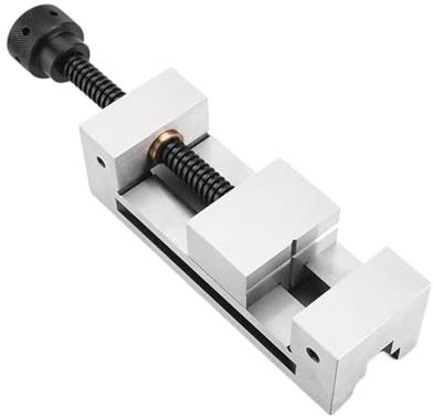 Tornillo de banco de ángulo recto QGG33 - Tornillo de banco de máquina CNC de 1,3 pulgadas for sujeción de precisión