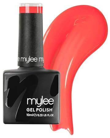 Mylee Gel-Nagellack 10 ml[Pink Ambition] - UV/LED, Maniküre, Pediküre, für professionellen Gebrauch im Salon sowie zu Hause - Lang anhaltend und mühelos aufzutragen