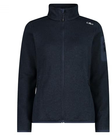 CMP Damen Giacca In Knit-tech Da Donna Jacke, B. Blue, XL EU