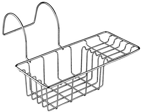 Premier Housewares Bath Rack - Chrome,H15 x W27 x D25cm, Silver
