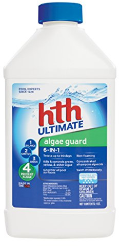 HTH 67066 Ultimate Algae Guard Swimming Pool Cleaner, 1 qt