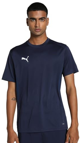 PUMA Herren Teamgoal Jersey T-Shirts, Puma Navy-puma White-persian Blue, 3XL EU