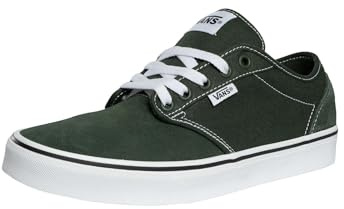 Vans Men's Atwood Shoe | Low-Top Fashion Sneakers for Work, Walking & Casual Everyday Wear, Suede/Canvas Dried Kelp, 12