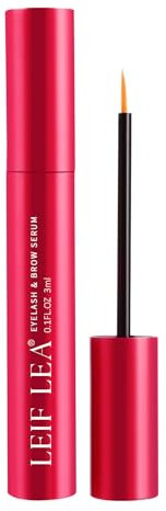 Sérum Cils Croissance Leif Lea Lash Serum Nourrissant et Revitalisant-Rehaussement Cils Sérum Pousse Cils pour un Rehaussement Naturel et des Cils Plus Longs, Denses et Fortifiés 3ml