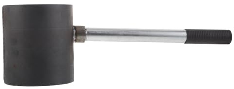FONDOTIN Encendedor de Carbón para Barbacoa de Acero Reforzado Cubo de Arranque para Chimenea de Carbón de 12 CM Diámetro y 14 CM Alto Iniciador de Fuego Portátil Adecuado para Camping y