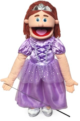 Princesse, Peach Girl, corps complet, marionnette de style ventriloque, 65 cm