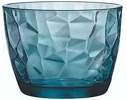 Bormioli Rocco Diamond Ocean Blue verre à whisky 390ml, blue, 6 verres