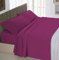 Italian Bed Linen Max Color Bettwäsche-Set, Fuchsia, Doppelte