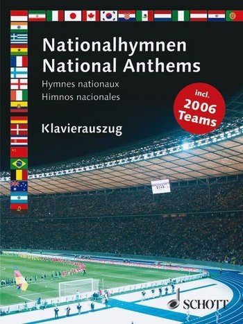 NATIONALHYMNEN Songbuch mit Bleistift -- 50 Hymnen der wichtigsten Länder der Welt arrangiert für Klavier und Gesang mit den Originaltexten und wichtigen Informationen zu den einzelnen Ländern und Komponisten der Hymnen (Noten/sheet music)