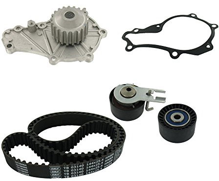 SKF Wasserpumpe und Zahnriemensatz mit Dichtungen VKMC 03140 Höhe 171 mm Länge 271 mm Breite 142 mm - OE-Qualität