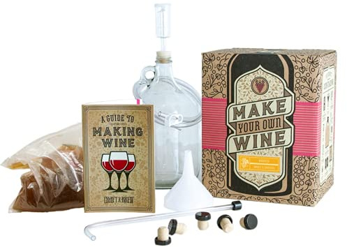 Craft A Brew - Moscato Making Home Kit - Easy Brew Beginners with Ingredients and Supplies – Ultimate Wine Brewer Experience