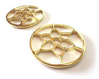 PS Blumenzaum - Jasmin - Gebisslose Zäumung, Bitless Bridle Farbe Gold