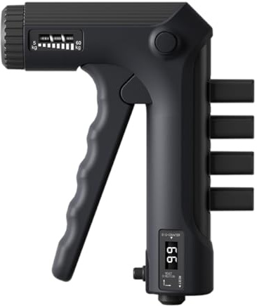 Hand Grip Musculation, 2 Modes Renforcement de la Poignée, Pince Poignée Antidérapante de 5-60kg avec Fonction de Comptage Fitness pour le Renforcement Musculaire
