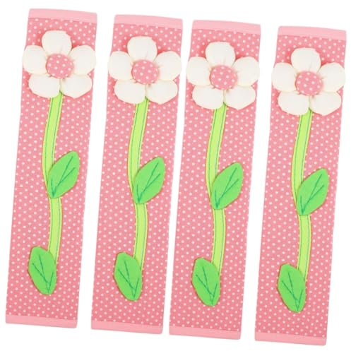 Angoily 4pcs Handle Covers for Fridge Dishwasher Glove Door Knob Covers Fridge Freezer Easy to Clean Material