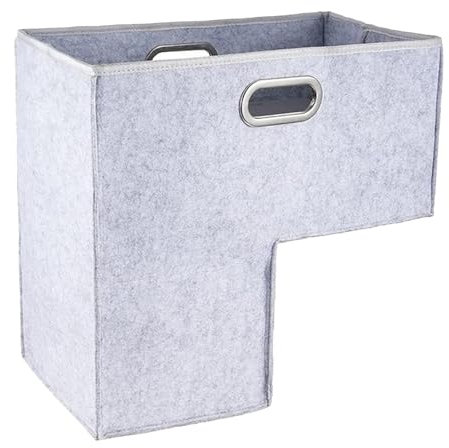 Cestino portaoggetti per scale – Accessori da cucina, cestino pieghevole | Cesto portaoggetti in feltro domestico, cestino portaoggetti per scale, organizer per scale per giocattoli,