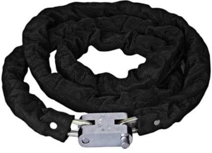 DEEPCRAFF Candado de Cadena para Bicicleta y Motocicleta, Resistente de Acero Manganeso, Ligero y Protege Objetos de Valor para Ciclismo al Aire Libre