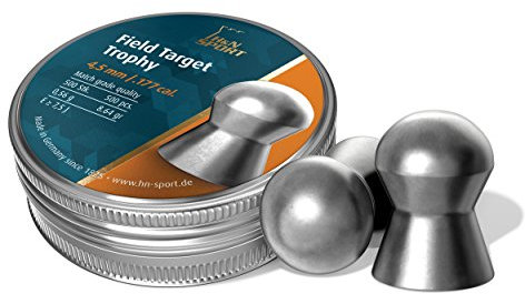 H&N Sport Field Target Trophy; Diabolos/Luftgewehrkugeln. mittelschwere, hochpräzise Wettkampfkugel