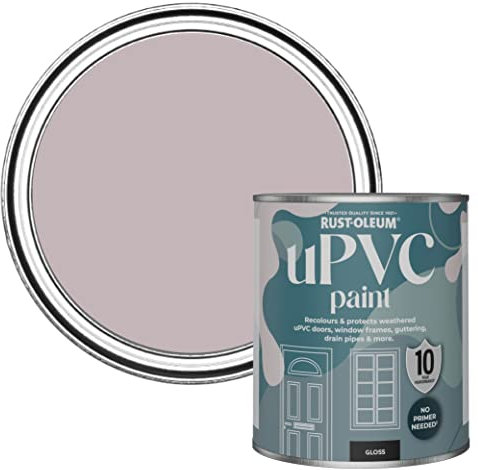 Rust-Oleum Purple uPVC Door and Window Paint In Gloss Finish - Lilac Wine 750ml