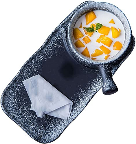 Ciotola for cereali, scodella for zuppa, scodella for il tè, scodella for zuppa di cipolle francese con set di piatti, zuppa di zucca e insalatiera for cucina, lavastoviglie, forno a microonde e forno