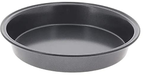 De Buyer - Moule à manqué évasé en acier antiadhésif - Diamètre 23 cm -, Noir