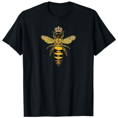 Vintage La Reine des Abeilles Bee Queen Apiculteur T-Shirt