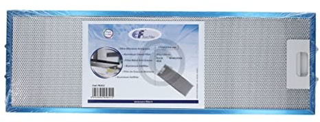 Filtre à graisse métallique compatible avec BAUKNECHT 481248058305 532 x 177 mm pour hotte aspirante.