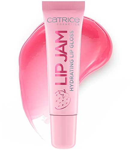 Catrice Lip Jam Hydrating Lip Gloss, Nr. 020, Pink, Anti-Aging, feuchtigkeitsspendend, natürlich, glänzend, vegan, ohne Alkohol, ohne Konservierungsstoffe, ohne Parabene, 1er Pack (10ml)