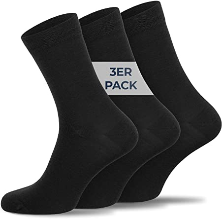 Giesswein Merino Business-Socken - Herren & Damen 35-47 [3er Pack] - temperaturregulierend atmungsaktiv antibakteriell schweißfrei - Anzug Socken aus Merinowolle Herren & Damen - Merinowolle Socken